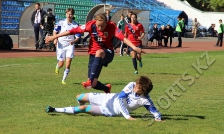 Казахстанские футболистки проиграли Норвегии