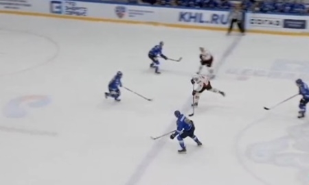 Видео шайб матча КХЛ «Барыс» — «Авангард» 1:4