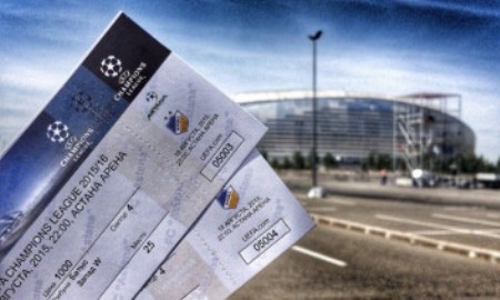 80% билетов на матч «Астана» — «Галатасарай» продано