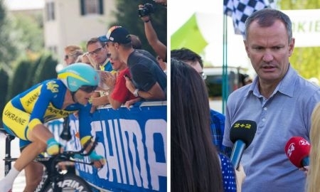 Президент Федерации велоспорта Украины поднял скандал из-за шлема Гривко с символикой «Астаны»