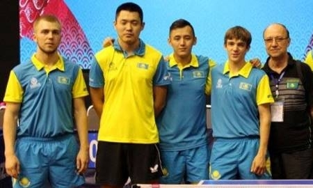 Мужская сборная Казахстана по настольному теннису стала 11-й на чемпионате Азии