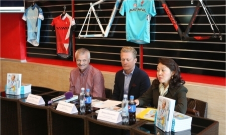 Состоялась презентация книги «Олимпийский путь» Александра Винокурова