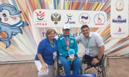 Рекордсменка мира по плаванию Зульфия Габидуллина завоевала «золото» на IWAS в Сочи