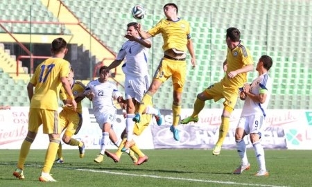 Фоторепортаж матча отбора к чемпионату Европы 2017 среди молодежи Босния — Казахстан 1:2