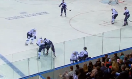 Видеообзор матча КХЛ «Металлург» Магнитогорск — «Барыс» 3:2 Б