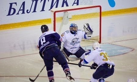 Фоторепортаж c матча КХЛ «Металлург» Магнитогорск — «Барыс» 3:2 Б