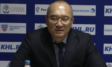 Видео послематчевой пресс-конференции игры КХЛ «Барыс» — «Локомотив» 4:3