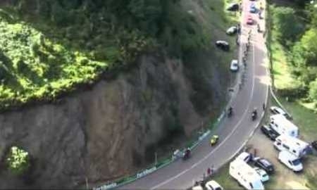 Видео финиша 16-го этапа «Вуэльты Испании» с участием гонщиков «Астаны»