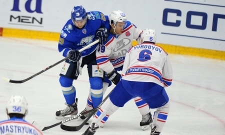 Фоторепортаж с матча КХЛ «Барыс» — «Лада» 0:6
