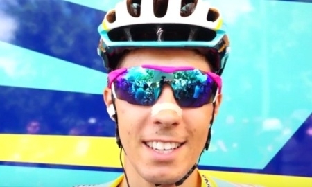 Велокоманда «Astana Pro Team» поддержала «Астану» перед игрой с «Бенфикой»