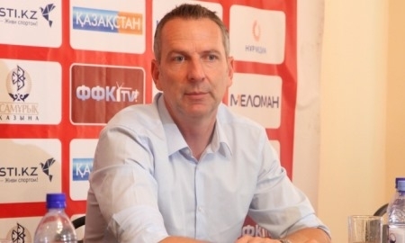 Видео послематчевой пресс-конференции Доминика Тальхаммера игры отбора к ЕВРО-2017 среди женщин Казахстан — Австрия 0:2