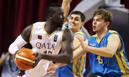 Фоторепортаж с матча чемпионата Азии Казахстан — Катар 75:79 ОТ