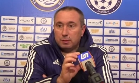 Видео послематчевой пресс-конференции игры Премьер-Лиги «Иртыш» — «Астана» 2:1