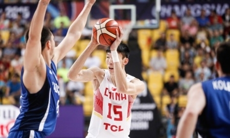 Фоторепортаж с матча чемпионата Азии Китай — Казахстан 75:62