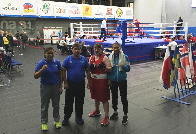 Казахстанки завоевали четыре медали на турнире в Польше