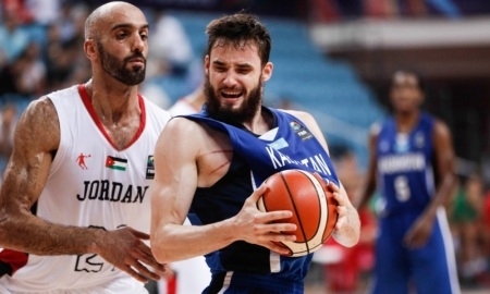 Фоторепортаж с матча чемпионата Азии Казахстан — Иордания 73:87