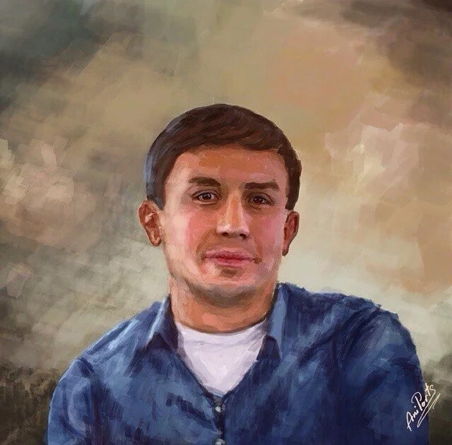 Геннадий Головкин в рисунках и граффити