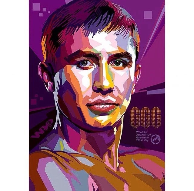 Геннадий Головкин в рисунках и граффити