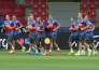 Фоторепортаж с предыгровой тренировки сборной Чехии