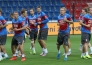 Фоторепортаж с предыгровой тренировки сборной Чехии
