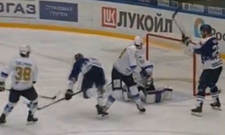Видео шайб матча КХЛ «Торпедо» — «Барыс» 2:0