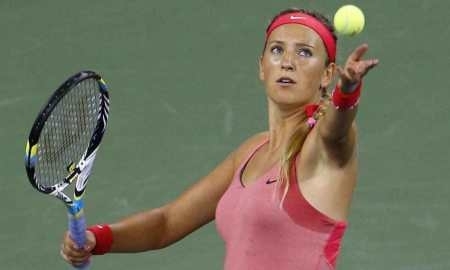 Виктория Азаренко посетила матч «Барыса»