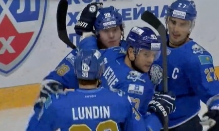 Видео шайб матча КХЛ «Барыс» — «Металлург» Новокузнецк 4:2