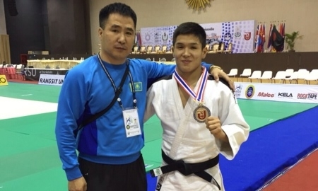 17-летний дзюдоист из Мангыстау стал чемпионом Азии