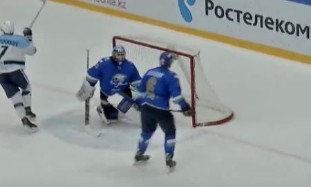 Две шайбы в ворота «Барыса» вошли в рейтинг лучших голов недели КХЛ