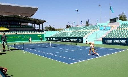 Казахстанское дерби состоится в 1/4 финала парного разряда турнира ITF в Шымкенте