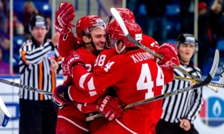 «Витязь» — «Барыс» 4:3 Б. Очко из Подольска