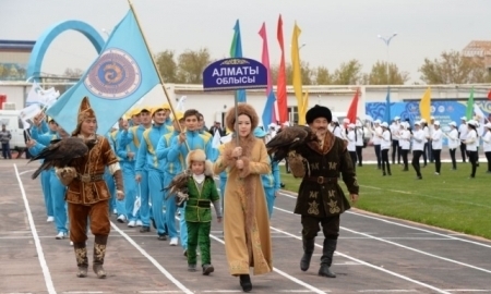 Фестиваль национальных видов спорта в Кызылорде представили именитые спортсмены