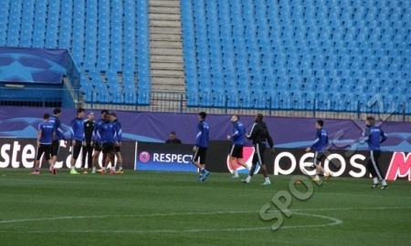 Фоторепортаж с предыгровой тренировки «Астаны» в Мадриде