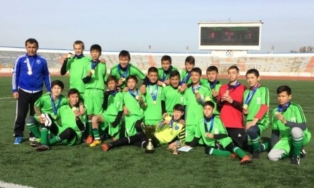 Команда «Байтерека» 2001 года стала победителем первенства Казахстана среди групп подготовки команд 1 лиги