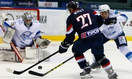 Отчет о матче КХЛ «Слован» — «Барыс» 5:3