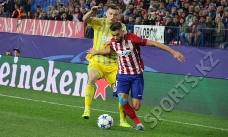 Uefa.com: «Ключевой игрок матча „Атлетико“ — „Астана“ — Карраско»