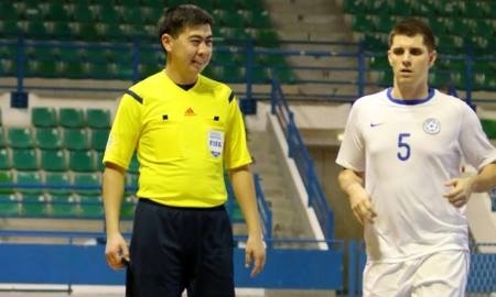 Космухамбетов отработал главным арбитром матча сборных Эстонии и Армении