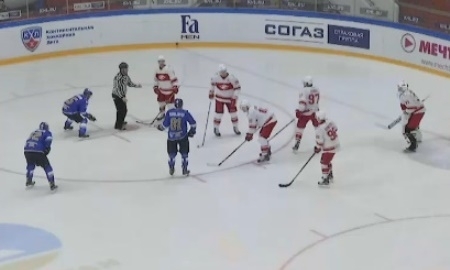 Видеообзор матча КХЛ «Барыс» — «Спартак» 4:3 ОТ