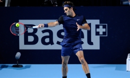 Михаил Кукушкин проиграл Роджеру Федереру, взяв лишь три гейма