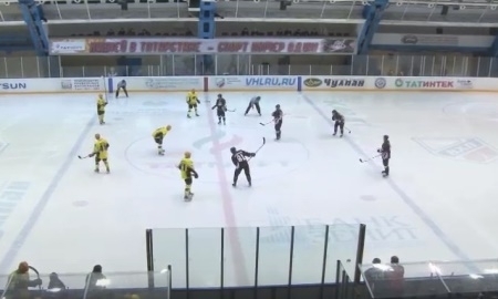 Видео матча ВХЛ Нефтяник« — «Сарыарка» 3:2 ОТ