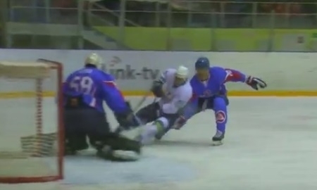 Видео матча ВХЛ «Ариада» — «Торпедо» 2:3