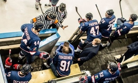 Видеообзор матча ВХЛ «Саров» — «Сарыарка» 3:1