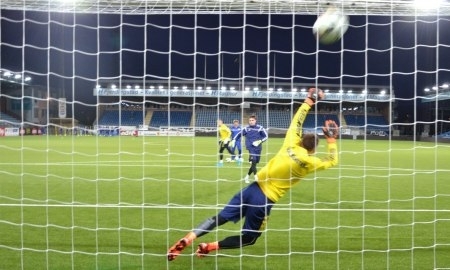 Фоторепортаж с тренировки молодежной сборной Казахстана перед матчем с Норвегией