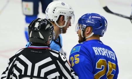 Фоторепортаж с матча КХЛ «Динамо» «Барыс» — «Сибирь» 3:6