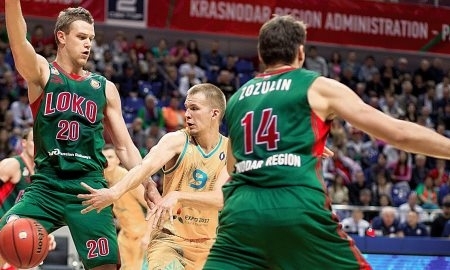 Видеообзор матча ВТБ «Локомотив-Кубань» — «Астана» 99:66