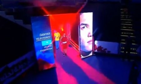 Видео боя чемпионата мира Данияр Елеусинов — Парвиз Багиров