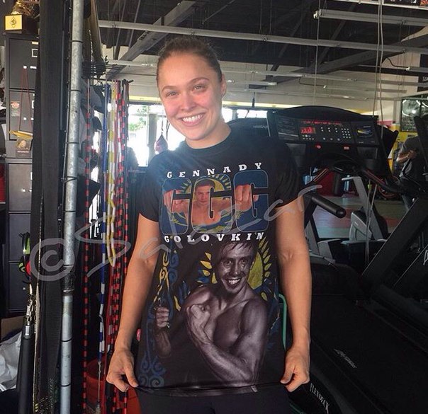 Ронда Роузи выразила поддержку Геннадию Головкину