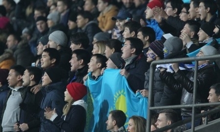 Фоторепортаж с матча отбора на ЕВРО-2016 Латвия — Казахстан 0:1