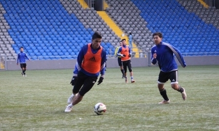 Фоторепортаж с товарищеского матча «Астана» — «Байтерек»