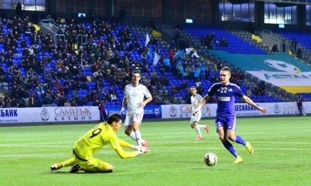 Фоторепортаж с матча Премьер-Лиги «Астана» — «Ордабасы» 2:1 